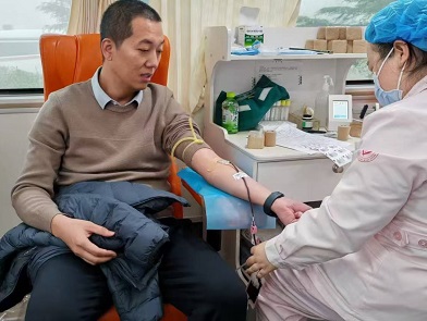 公司組織員工參與社會(huì)獻(xiàn)血